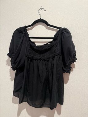 Doen Black Frances Top